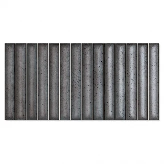 Estudio Kakel Karatsu Charcoal Grey Blank 11.5x23 cm