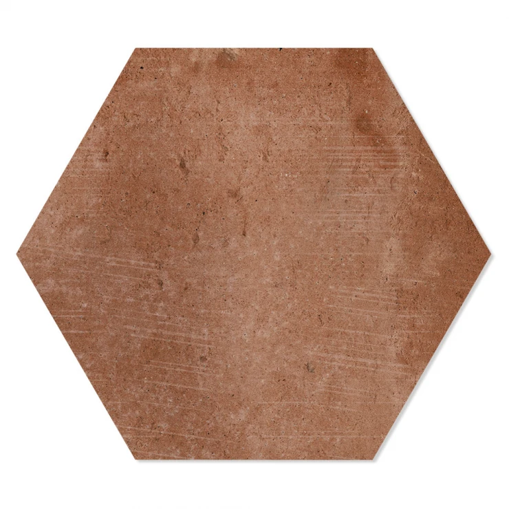 Hexagon Klinker Externa Cotto Brons Matt 15x17 cm-1