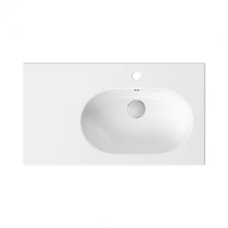 Tvättställsskåp Balans 80 cm med Beige Lådor