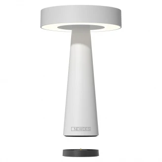 Newdes Utomhus Bordslampa Tip Vit Matt-2