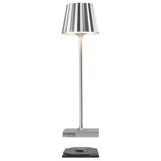 Sompex Utomhus Bordslampa <strong>Troll Nano</strong>  Silver Matt