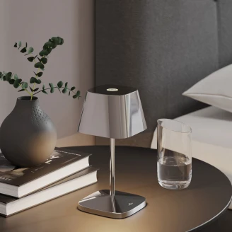 Villeroy & Boch Utomhus Bordslampa <strong>Neapel 2.0</strong> Krom Blank