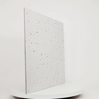 Klinker Guss-Terrazzo Minimalist Vit Matt 60x60 cm