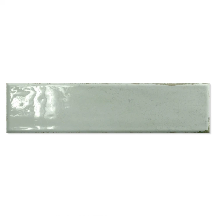 Kakel Cotton Grön Blank 8x30 cm-1