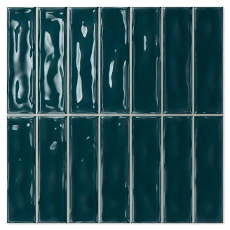 Kakel Celest Mörkblå Stick Blank 20x20 cm-2