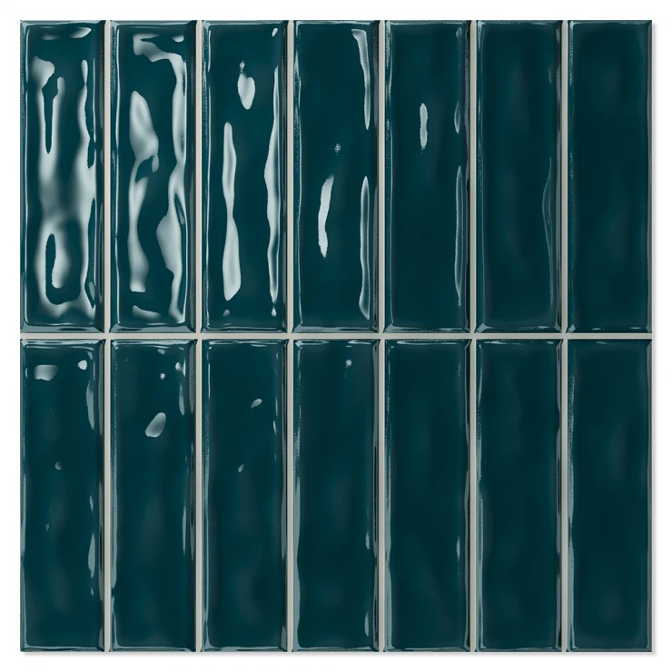 Kakel Celest Mörkblå Stick Blank 20x20 cm-1