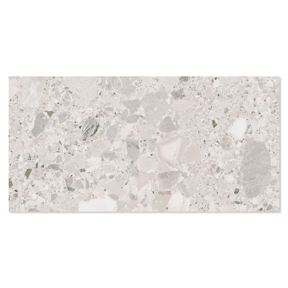 Klinker Terrazzo Premio Ljusgrå Matt 30x60 cm