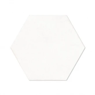 Hexagon Klinker Slick Vit Matt 23x27 cm-2