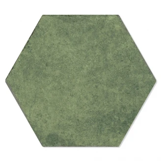 Hexagon Klinker Slick Grön Matt 23x27 cm-2
