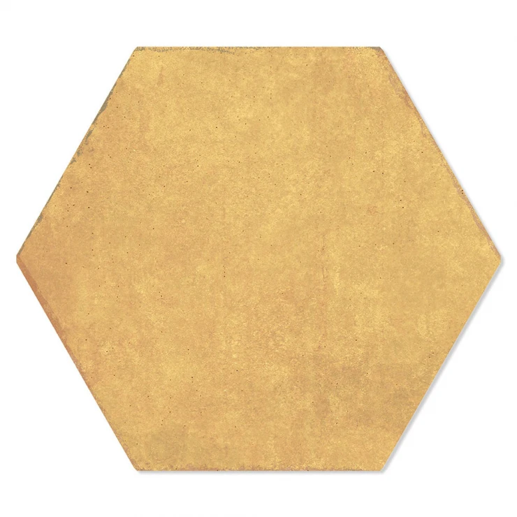 Hexagon KlinkerKlinker Slick Gul Matt 23x27 cm-1