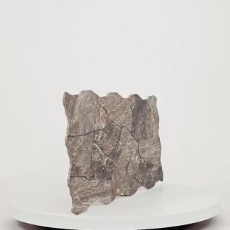 Kakel Visby Brun Relief 30x60 cm