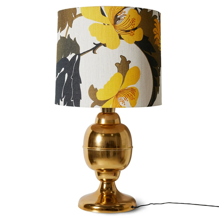 HK-living Bordslampa Floreale Guld Blank-1