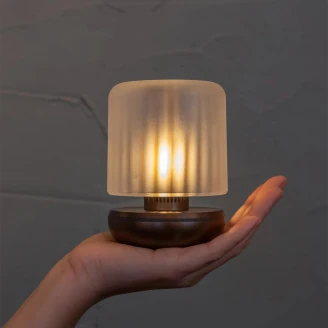 Humble Bordslampa <strong>Firefly</strong>  Brons Blank, Frostade Matt