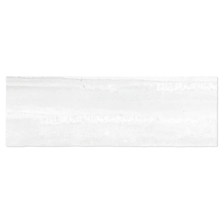 Kakel Pearl Vit Blank 8x23 cm-0