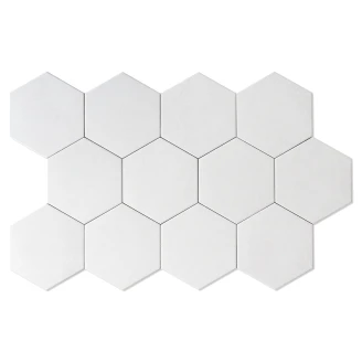 Hexagon Klinker Advant Vit Matt 14x16 cm-2