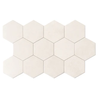 Hexagon Klinker <strong>Advant</strong>  Beige Matt 14x16 cm