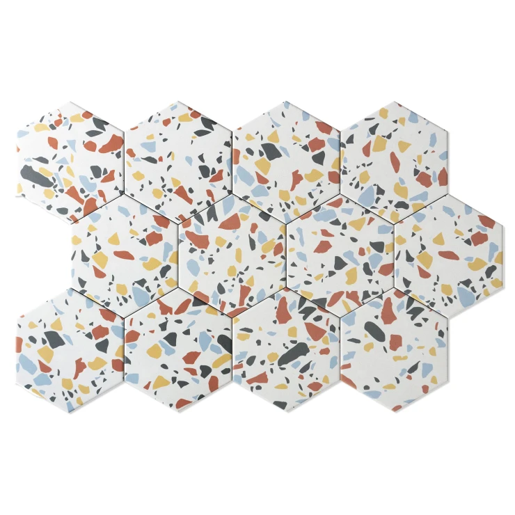 Hexagon Klinker Elevate Mix Matt 14x16 cm-0