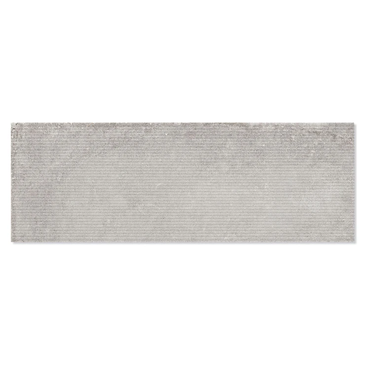 Kakel Ivrea Ljusgrå Matt:Relief 30x90 cm-0