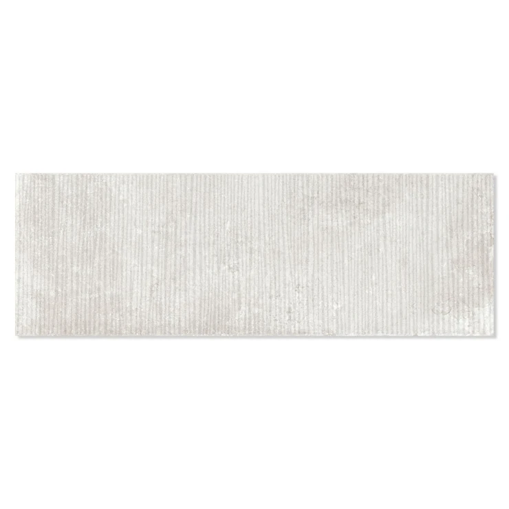 Kakel Ivrea Vit Matt:Relief 40x120 cm-1