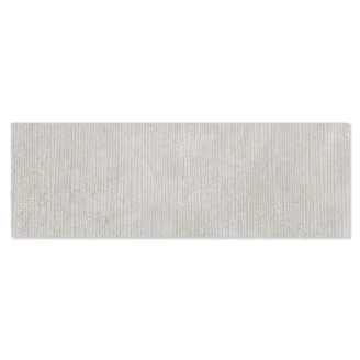 Kakel Ivrea Ljusgrå Matt:Relief 40x120 cm