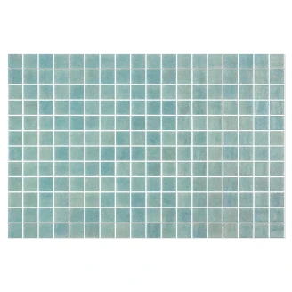 Poolmosaik <strong>Splash</strong>  Grön Blank 31x47 (2.5x2.5) cm