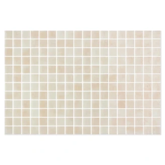 Poolmosaik Splash Gul Blank 31x47 (2.5x2.5) cm-2