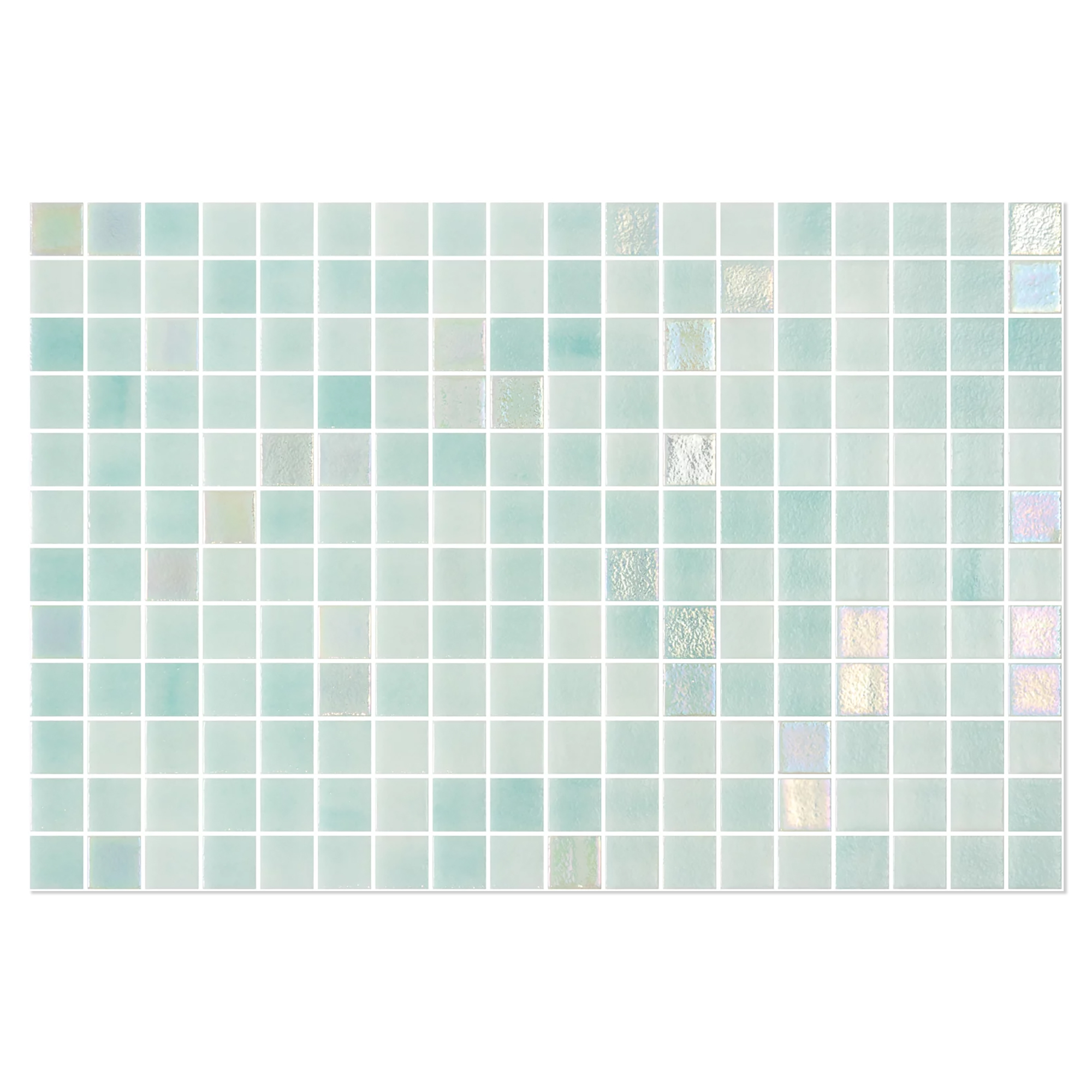 Poolmosaik Lora Turkos Blank 31x47 (2.5x2.5) cm