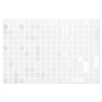 Poolmosaik Lora Vit Blank 31x47 (2.5x2.5) cm
