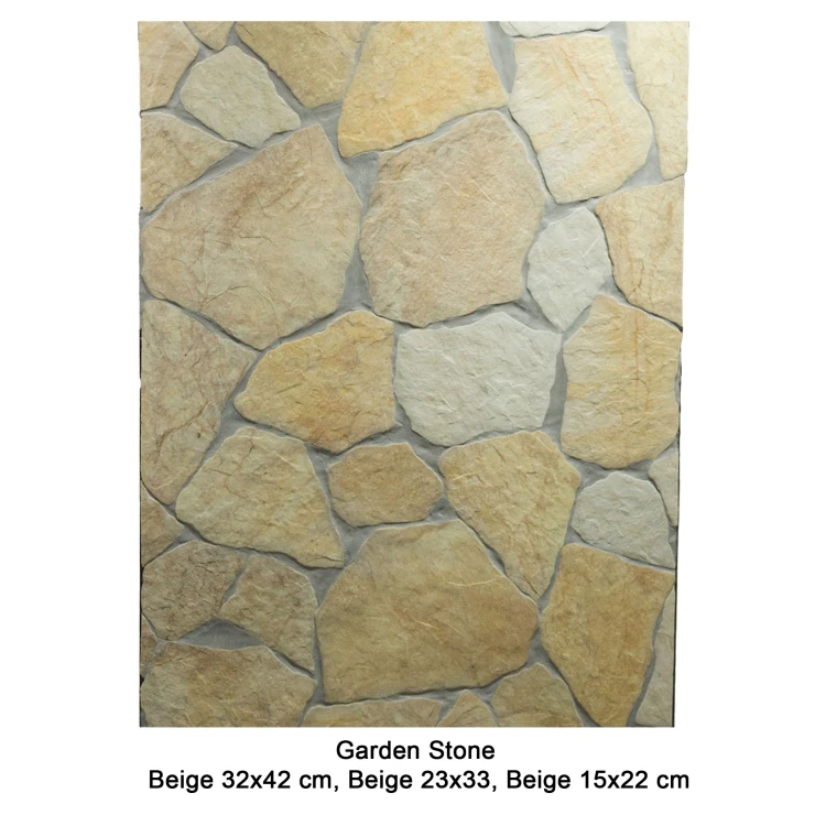 Klinker Garden Stone Beige Matt 32x42 cm-1