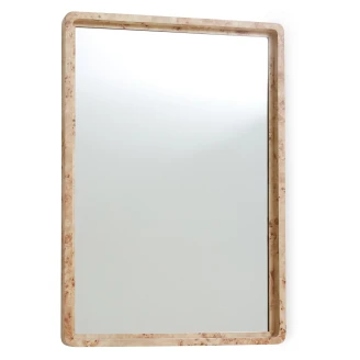 HK-living Spegel med Träram 66x96 cm-2