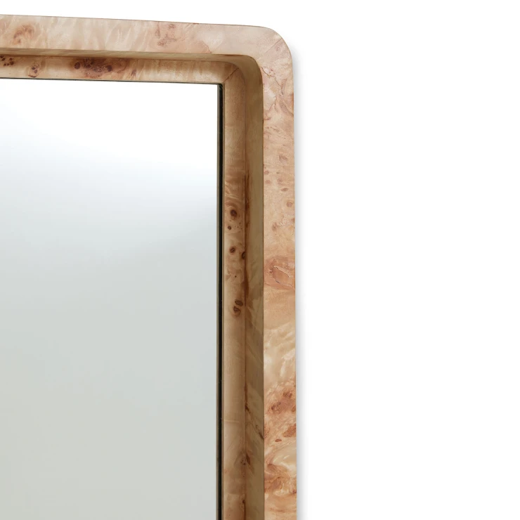 HK-living Spegel med Träram 66x96 cm-1