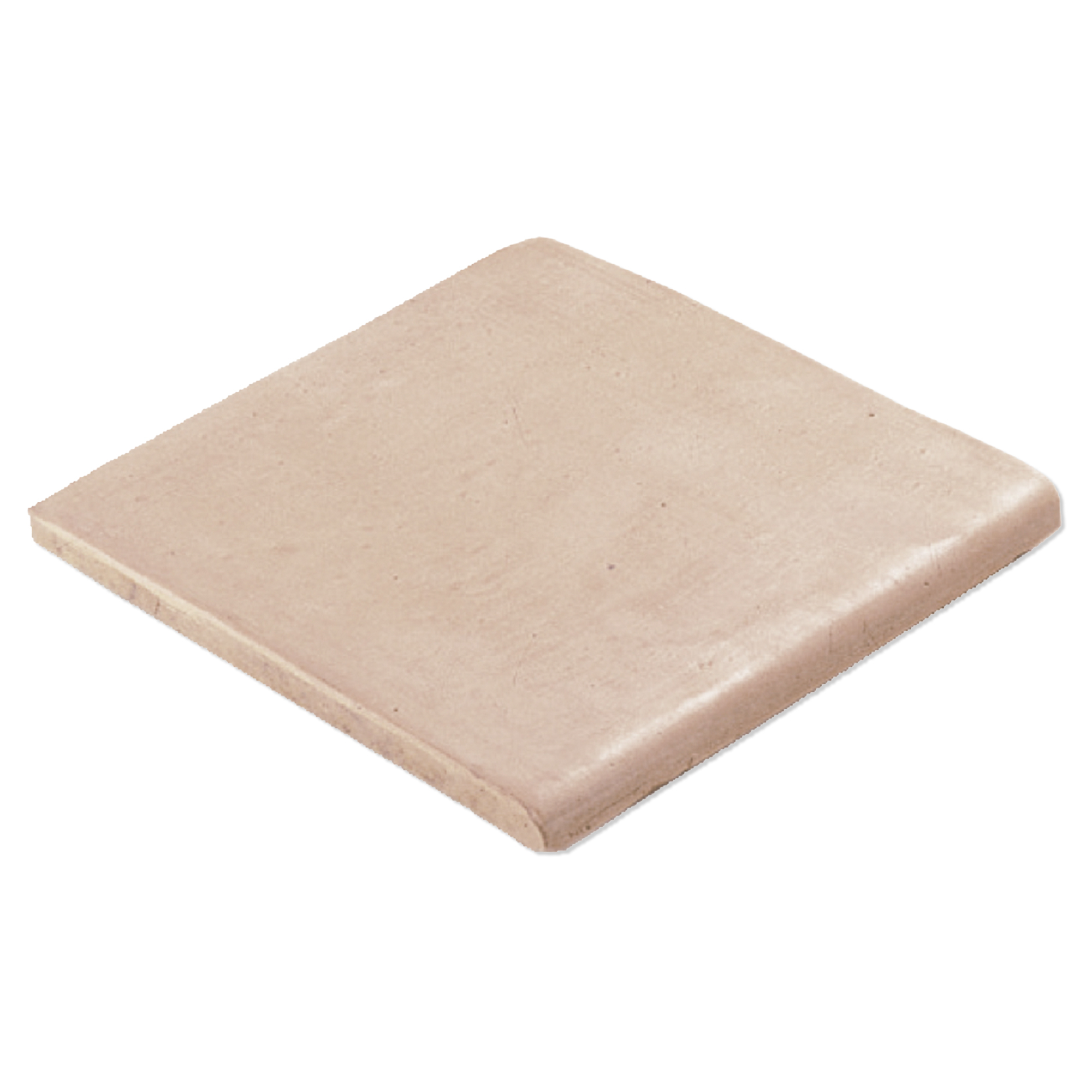 Alteret Handgjort Klinker Bullnose Natural Terracotta 30x30 cm