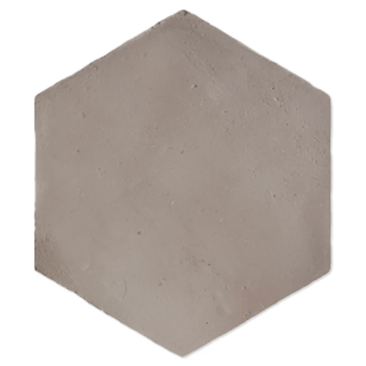 Alteret Handgjort Hexagon Klinker Terracotta Gris 10x10 cm-0