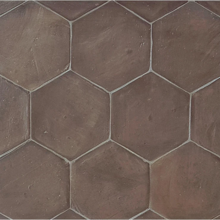 Alteret Handgjort Hexagon Klinker Terracotta Gris 20x20 cm-0