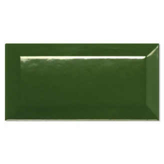 Kakel Metro Fasat Grön Blank 7.5x15 cm-2
