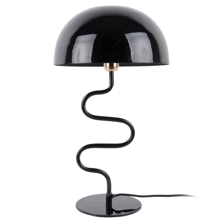 Leitmotiv Bordslampa Twist Svart Blank-1