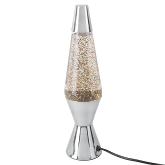 Leitmotiv Bordslampa Glitter Silver-2