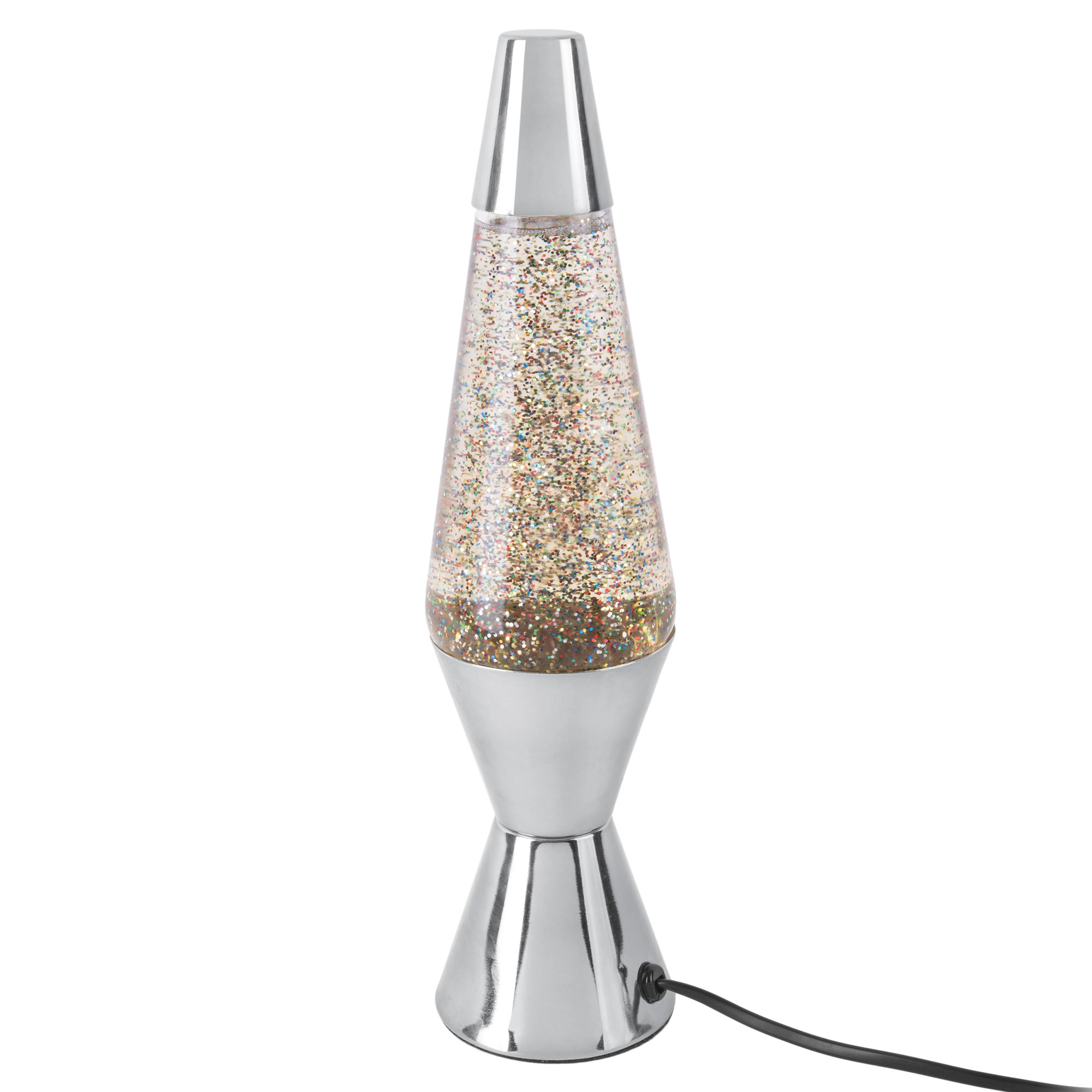 Leitmotiv Bordslampa Glitter Silver