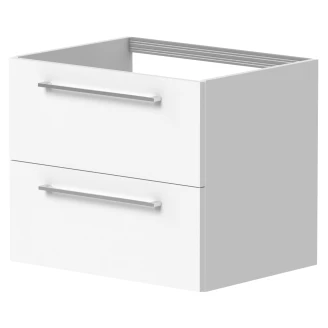 Tvättställsskåp Nova Vit Blank 60 cm med Handfat Vit Blank