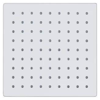 Huvuddusch <strong>Element</strong>  250 mm Kvadratisk Krom Blank