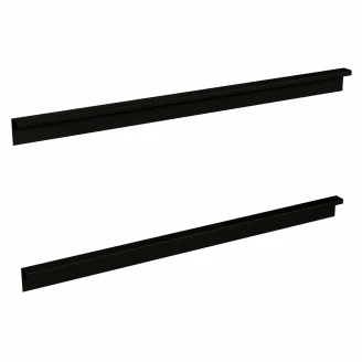 Badrumskommod Luna Svart Matt 120 cm