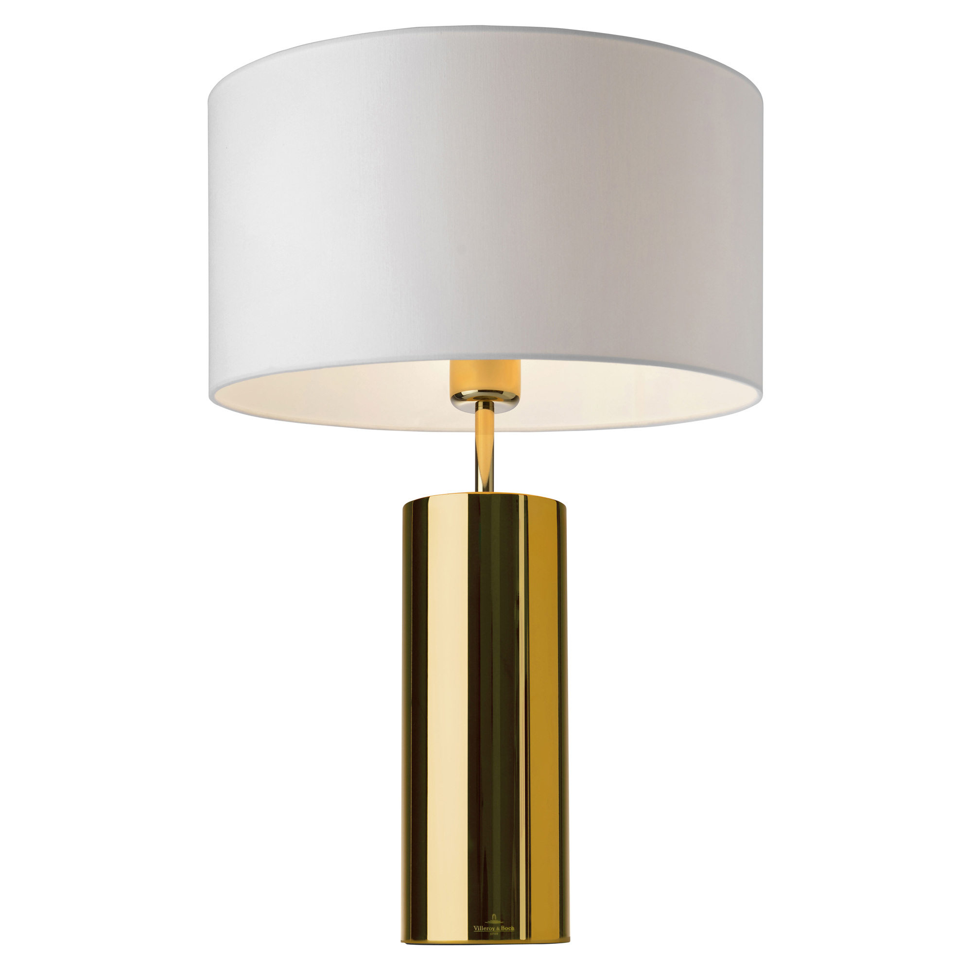 Villeroy & Boch Bordslampa Rund Prag Beige, Guld Blank