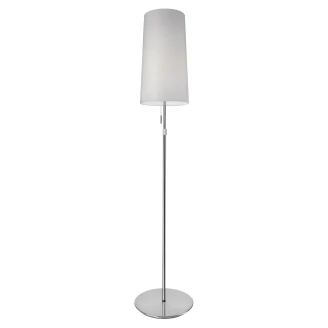 Villeroy & Boch Golvlampa <strong>Verona Klassisk</strong>  Vit Matt, Krom Blank