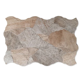 Klinker <strong>Esla</strong>  Flagstone Beige Relief 44x66 cm