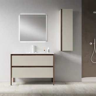 Högskåp <strong>Tone</strong>  Beige-Walnut Matt