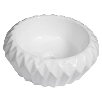 Dune Handgjorda Tvättställ Selene White 40 cm