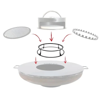 <strong>BonFeu</strong>  Subbel Stålring for Grill BonBiza/BonBowl 80 cm