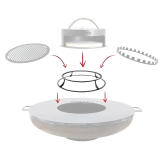 <strong>BonFeu</strong>  Subbel Stålring for Grill BonBowl 120 cm