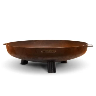 <strong>Moodz</strong>  Eldskål med Fötter & Handtag 100 cm Corten Matt