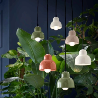 Ferroluce Hängande Lampa Berimbau Orange ∅11 cm